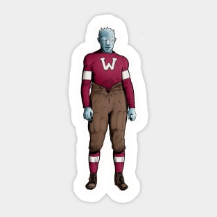 Walker Football Sticker